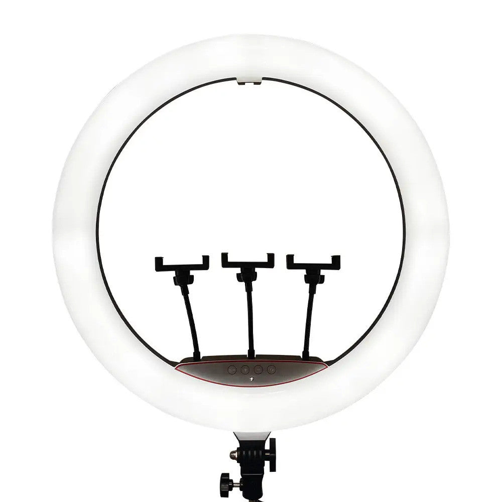 LED Ring Light 56 ​​cm 22" | 480 Lights | Remote | Rotary Switch | 12V Adapter | LJJ-22