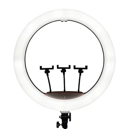 LED Ring Light 56 ​​cm 22" | 480 Lights | Remote | Rotary Switch | 12V Adapter | LJJ-22