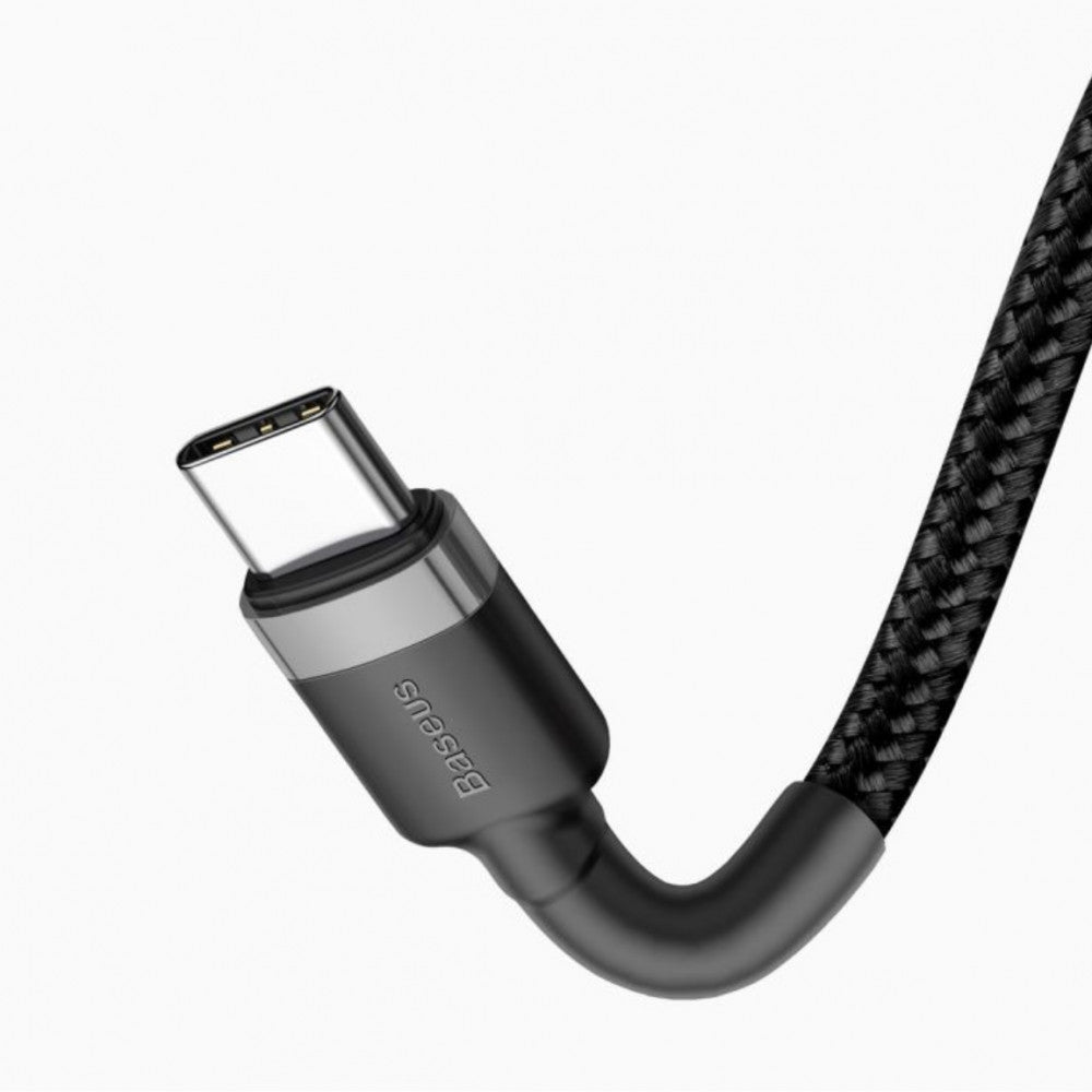 USB C to Lightning Cable 20W (1m) – Baseus (CATLKLF-G) Cafule Series – CATLKLF-G1 Black