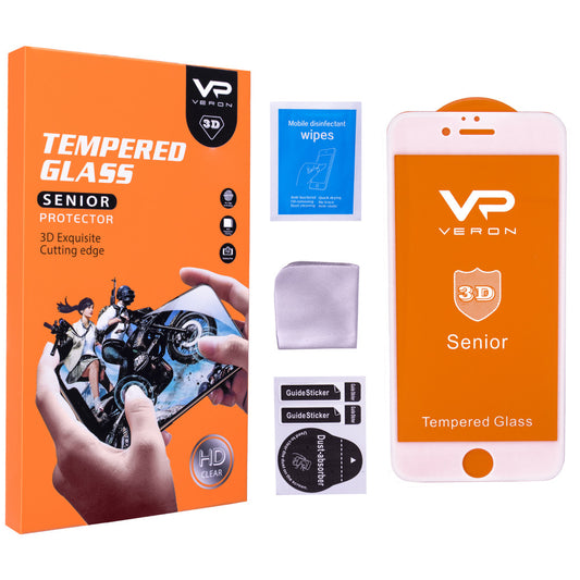 Zahisne sklo Veron 3D Curved Senior – iPhone 6; 6S White