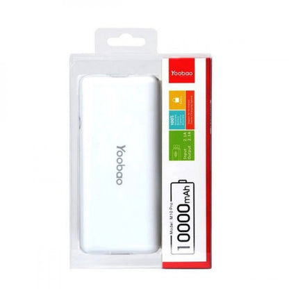 Power Bank 10000 mAh – Yoobao M10 – White