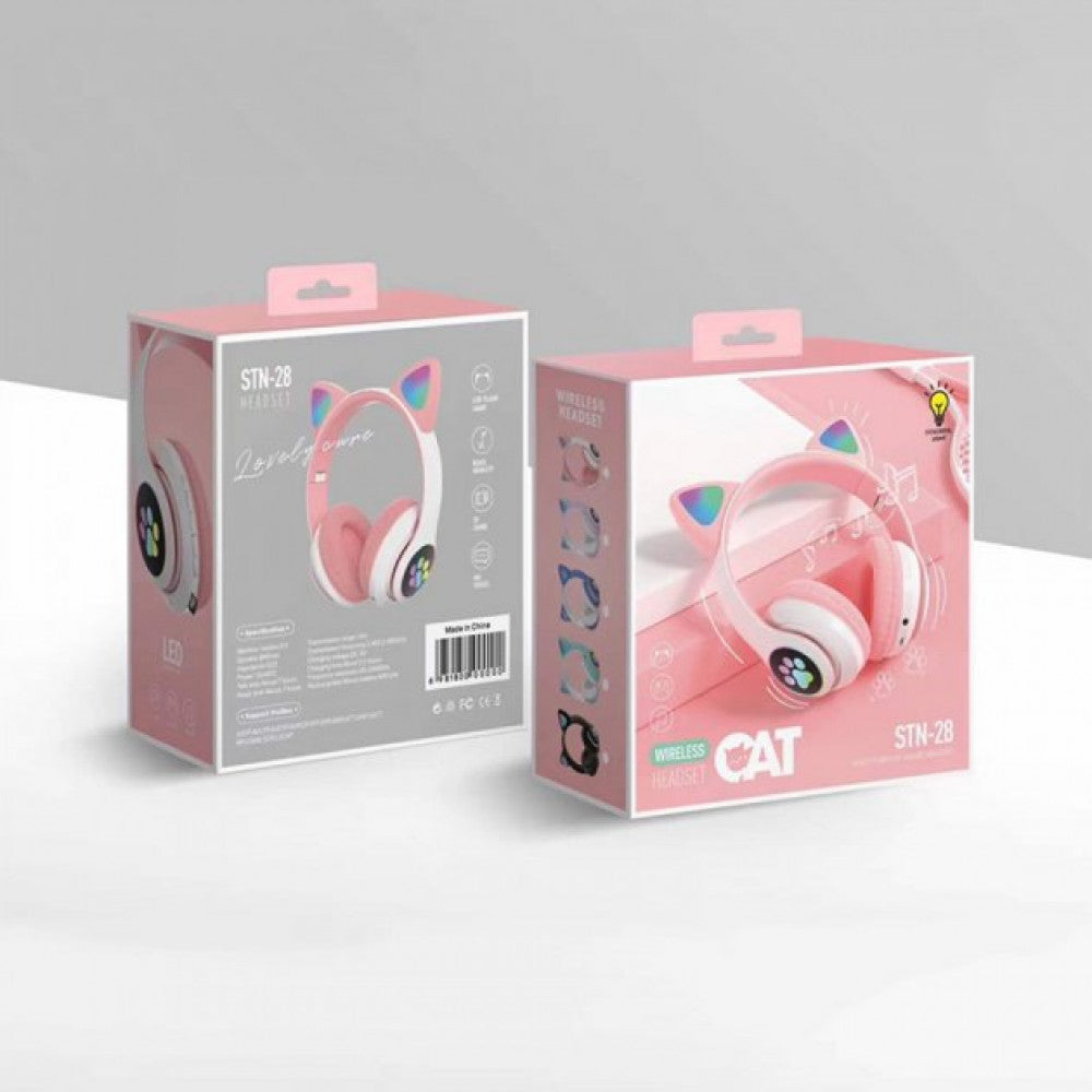 Bluetooth headphones – TUCCI STN28 – Pink