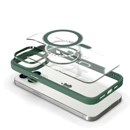 Color Clear Case with MagSafe - iPhone 13 - Green