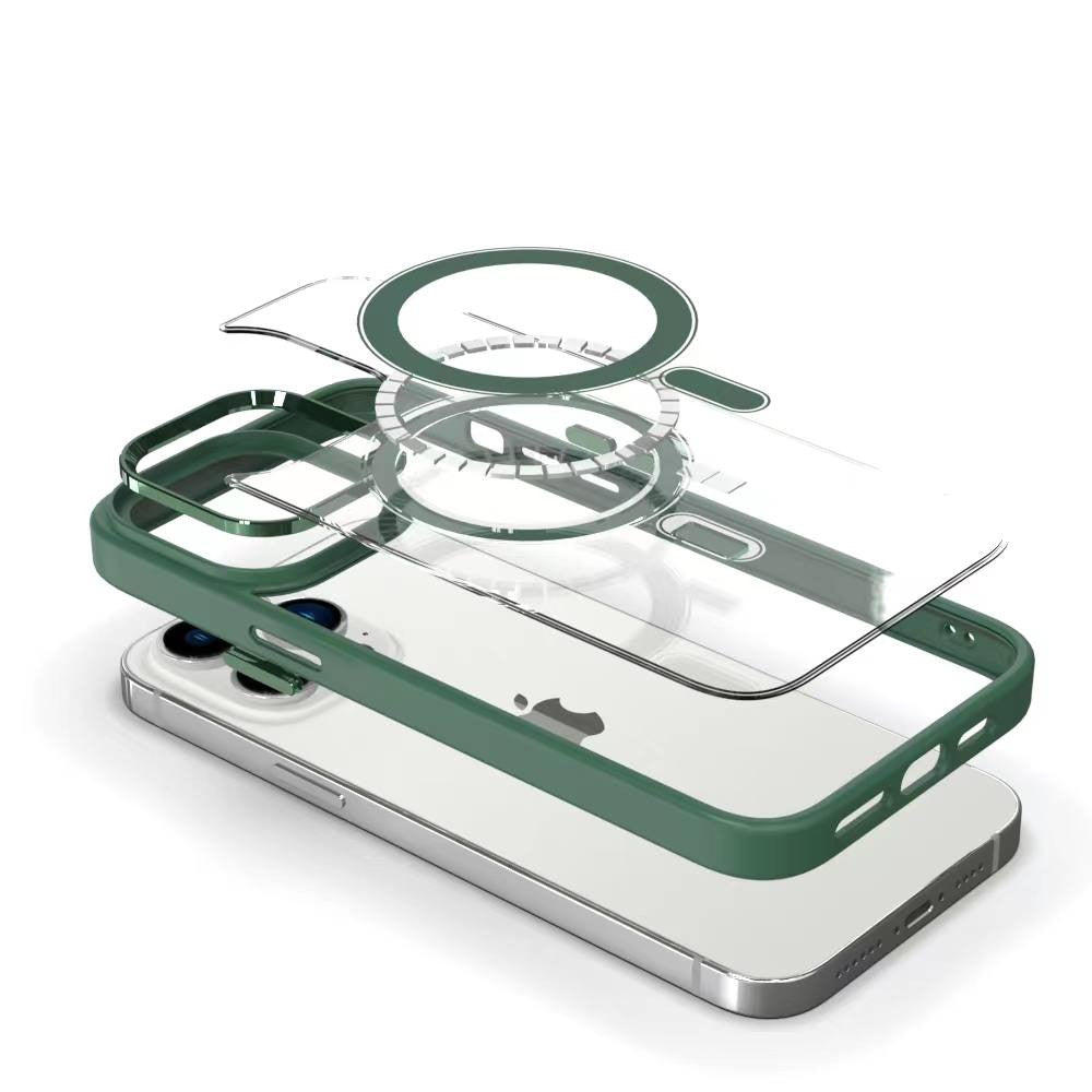 Color Clear Case with MagSafe - iPhone 13 - Blue