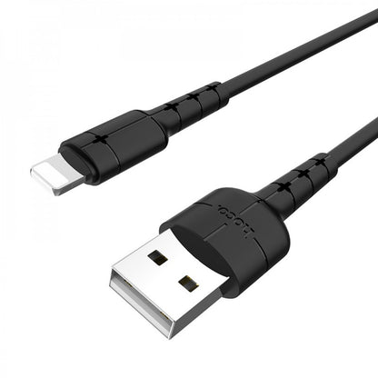 Lightning cable 2A (1.2m) – Hoco X30 Black – Black