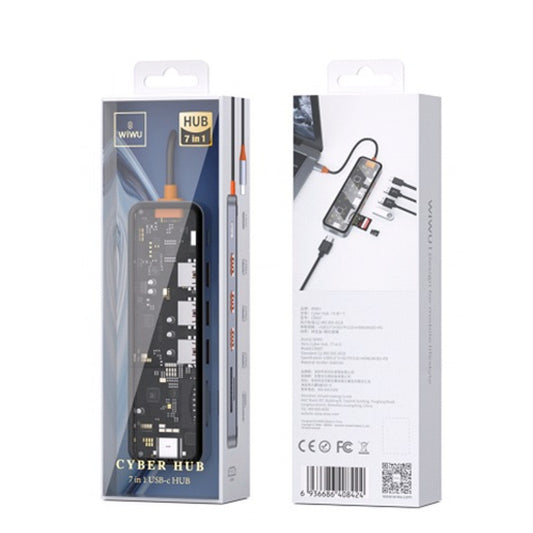 HUB USB C 7 in 1 – WiWU Cyber ​​CB007