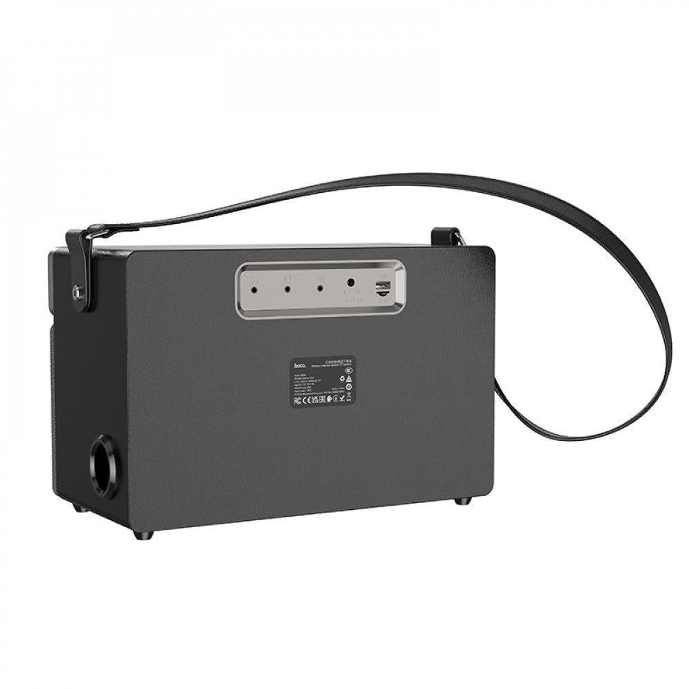 Bluetooth Speaker &amp; 2 Microphones – Hoco BS50 Chanter – Black