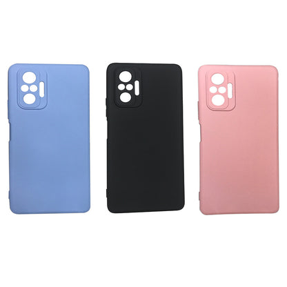 Soft Touch TPU Case – Xiaomi Redmi Note 10 Pro – Black