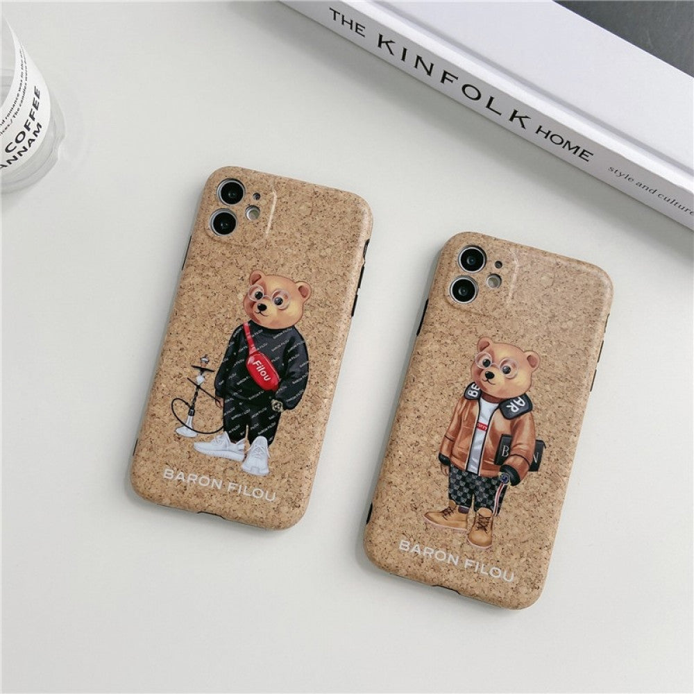 Cute Casual Bear Baron Filou TPU Case – iPhone 13 6.1"