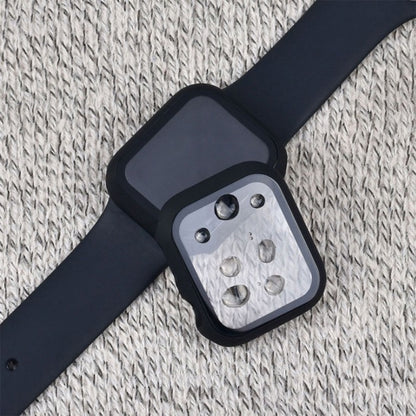 Reminets Silicon &amp; Glass – Apple Watch 38 mm | 40mm - Black