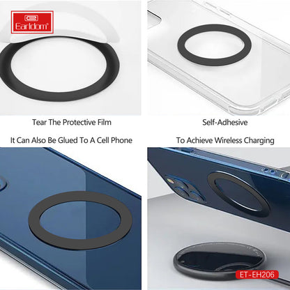 Set of plates for magnetic holders 2 pcs (round) Earldom ET-EH206