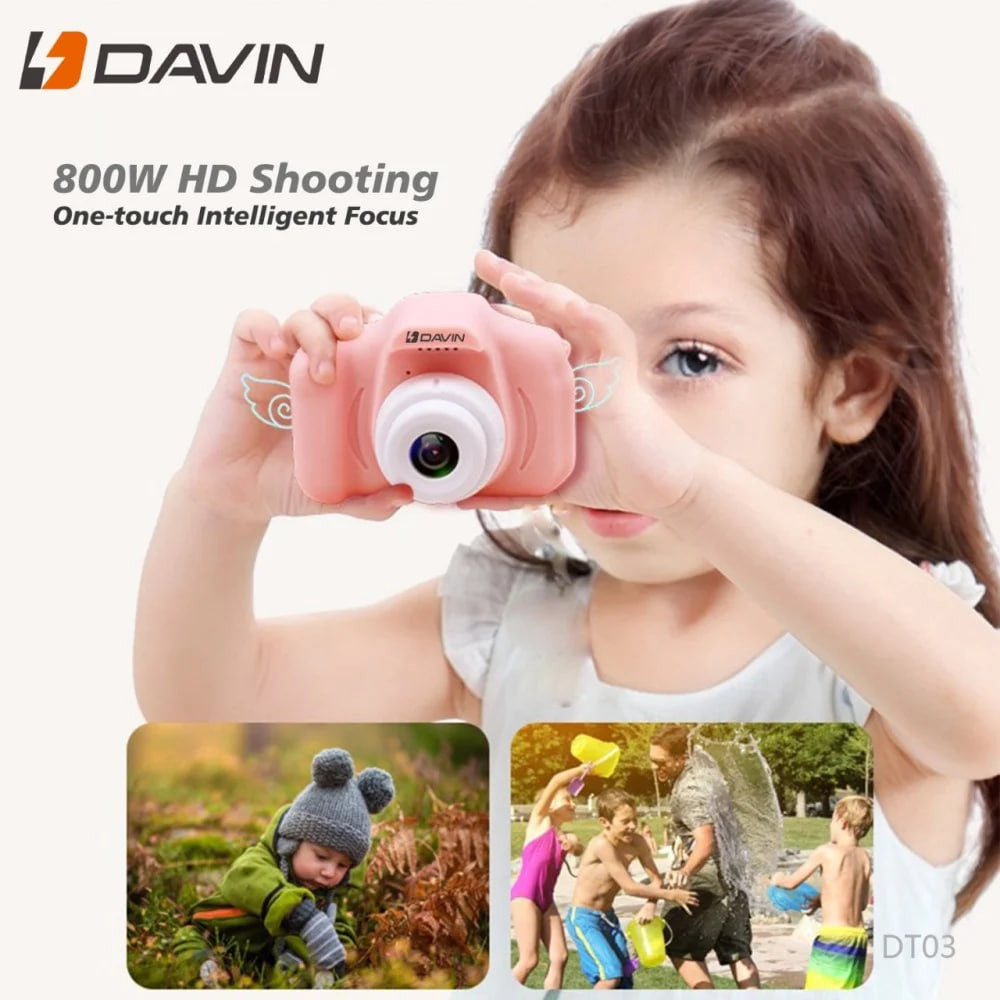 Children's camera Davin DT03 - Pink