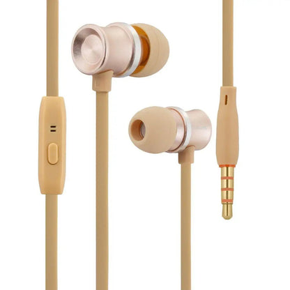 Headphones with microphone 3.5mm – Celebrat D7 – Silver