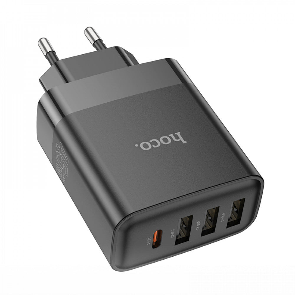 Home Charger | 45W | PD | QC3.0 – Hoco C127A – Black