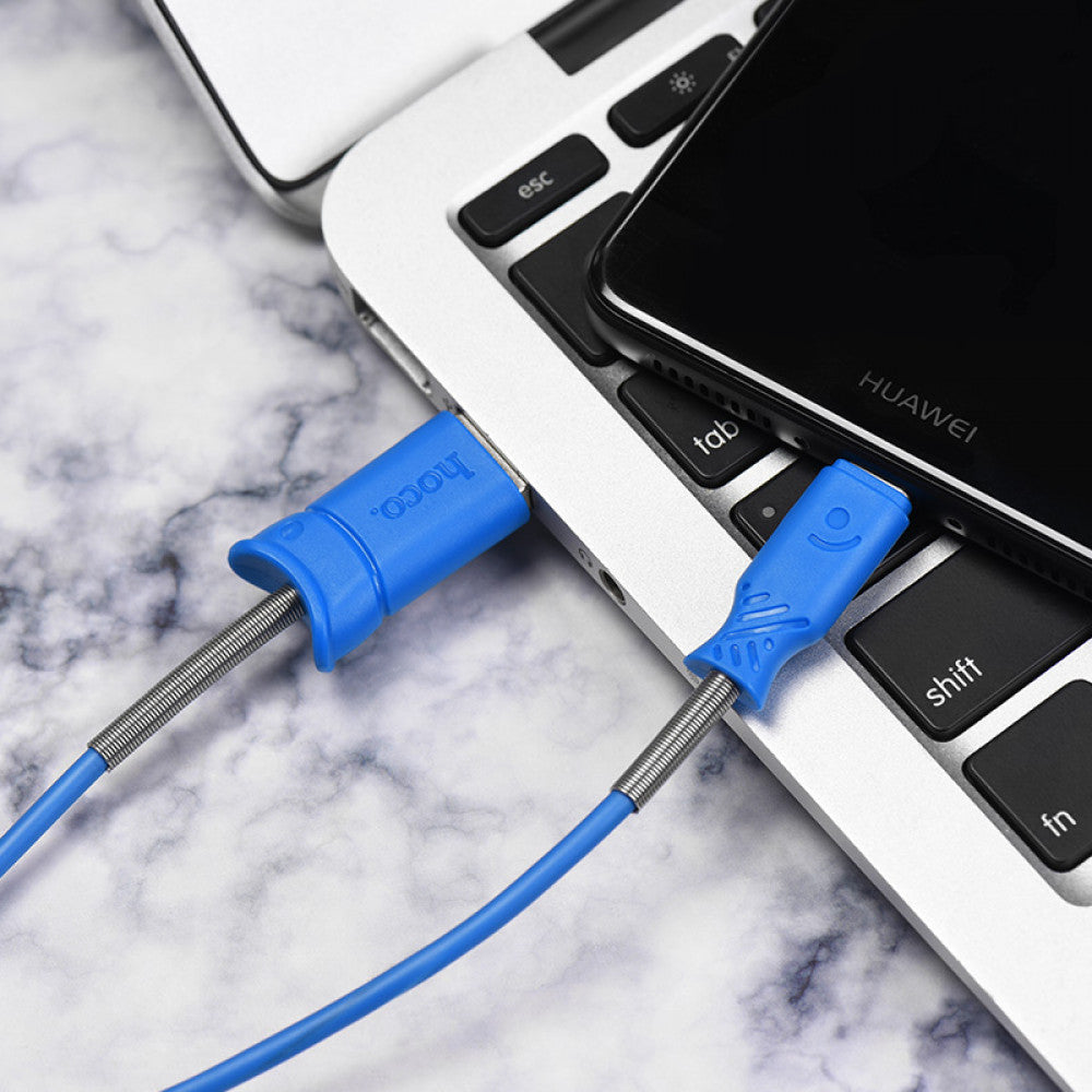 USB C cable 2A (1m) – Hoco X24 – Black