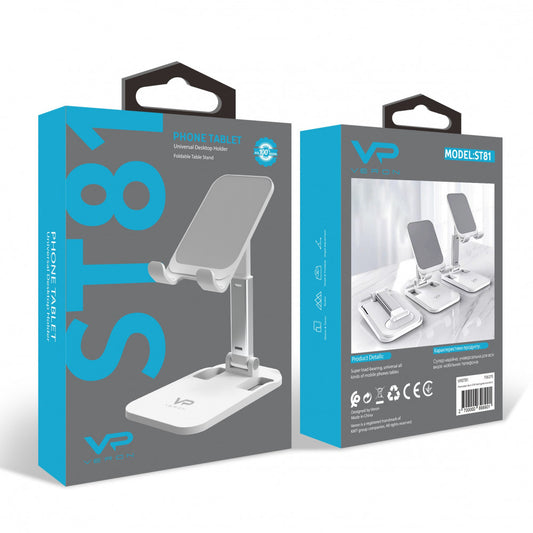 Tablet stand – Veron ST81 folding desktop stand