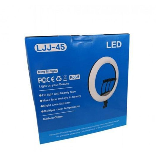 LED Ring Light (45 cm) 416 Lights Touch Switch LJJ-45