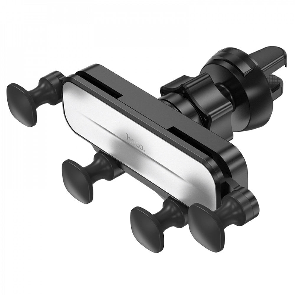 Car Holder – Hoco CA102 Manner gravity linkage – black silver