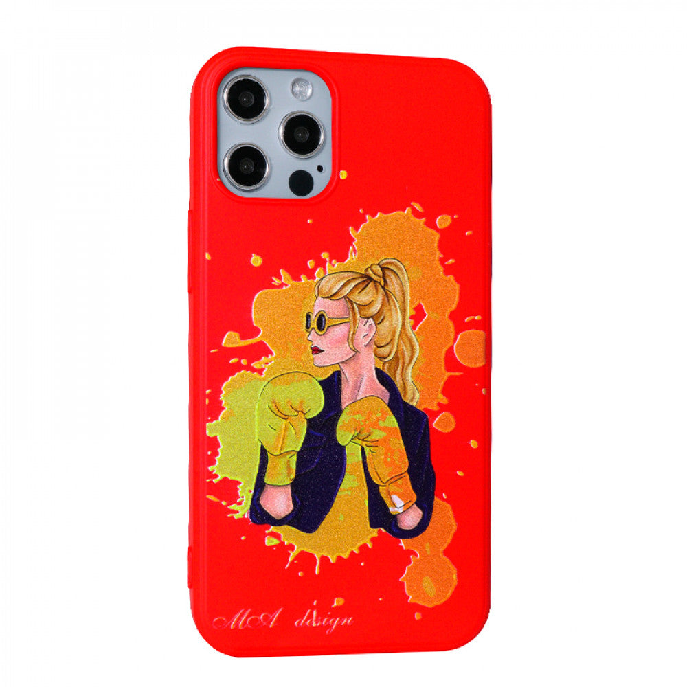 iMaGen Case (TPU) — iPhone 12 Pro Max 6.7"  — Red
