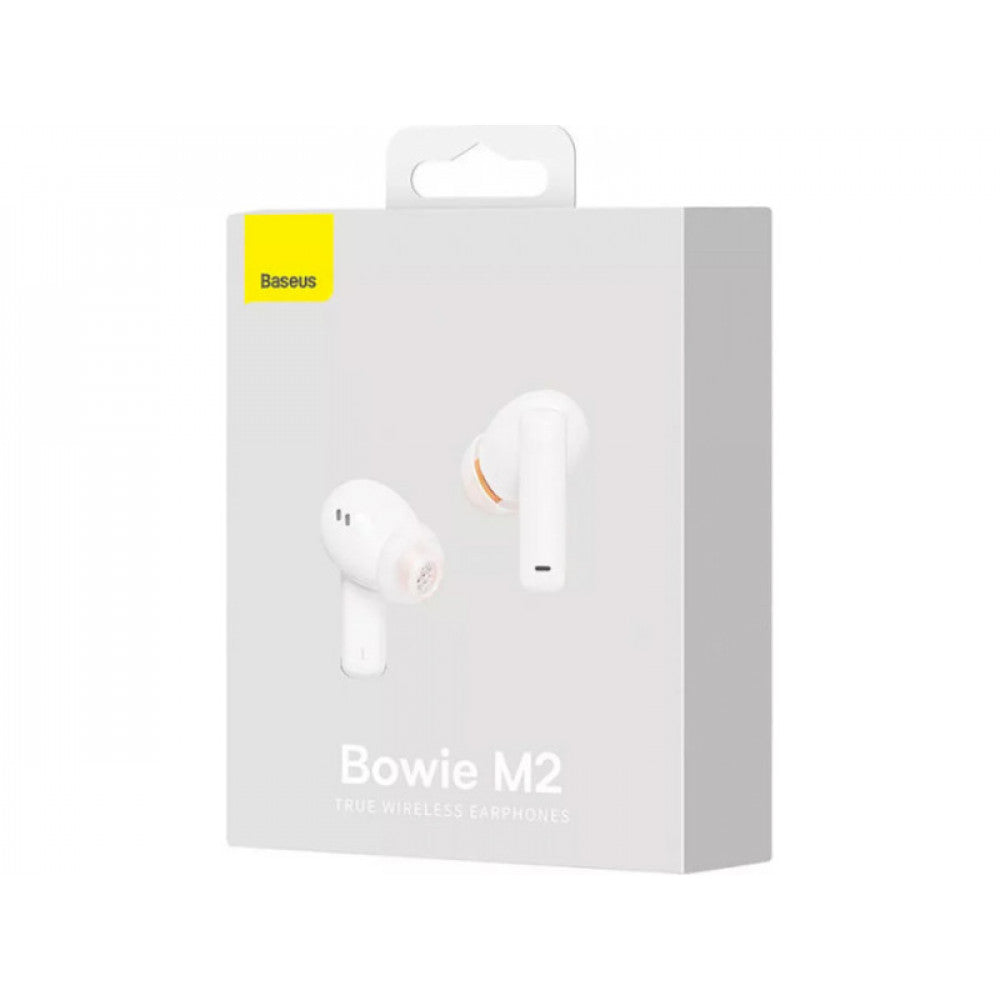 Bluetooth headset TWS – Baseus (NGTW140002) Bowie M2 White