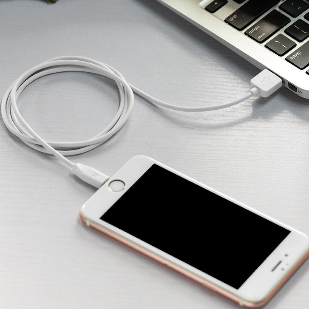 Lightning Cable 2.1A (1m) — Hoco X1 — White