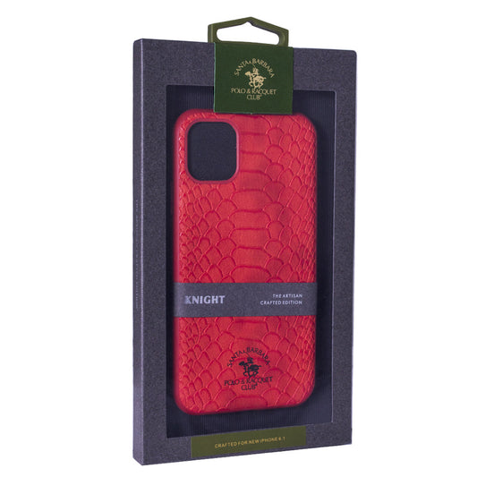Polo Knight Leather Case iPhone 12 Mini 5.4" - Garnet