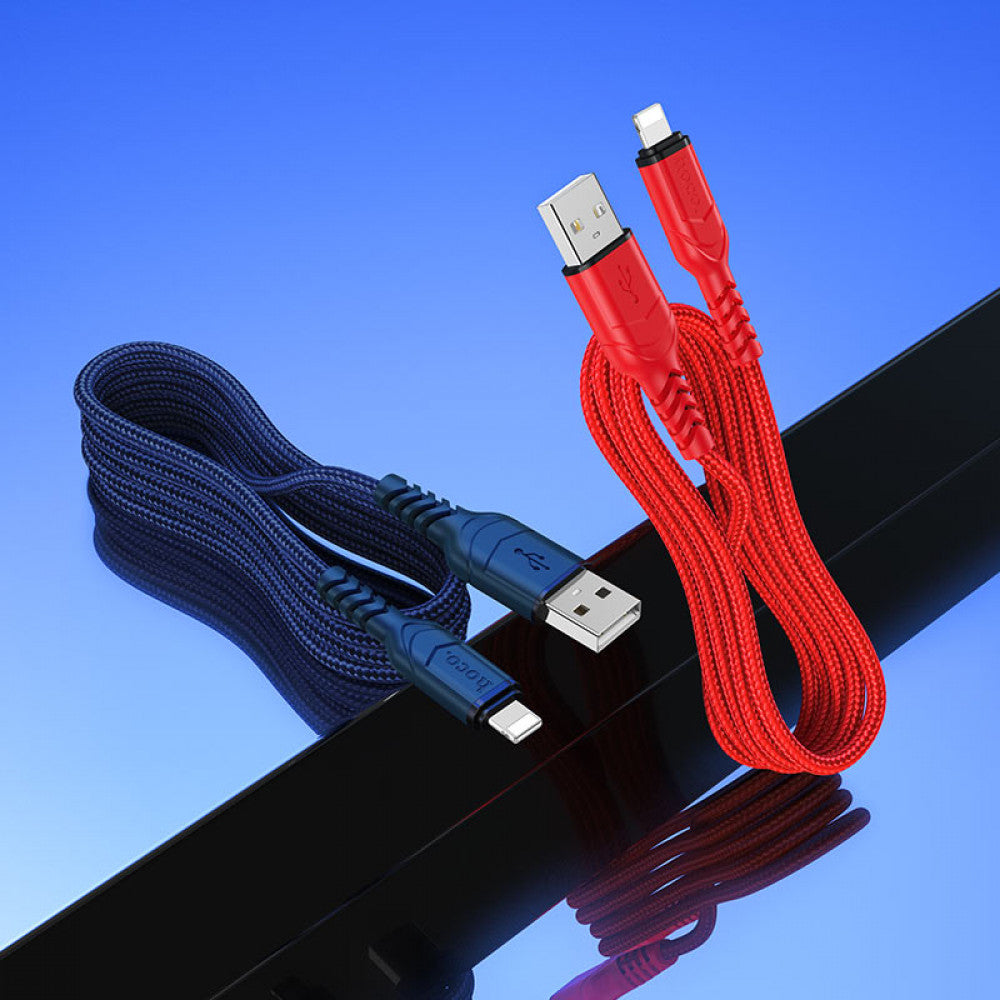 Lightning Cable 2.4A (1m) — Hoco X59 — Black