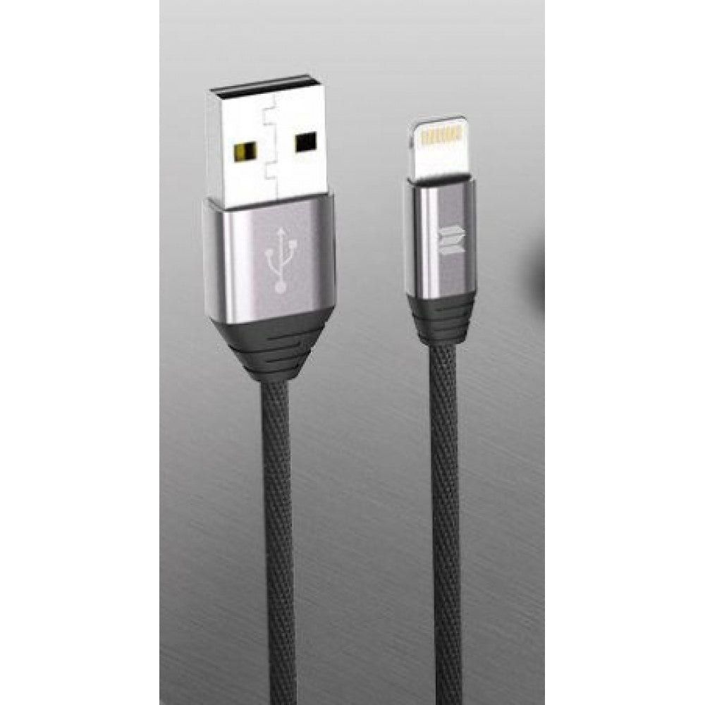 Lightning cable 2A (1m) - Rock Space (RCB0509) M5 Metal