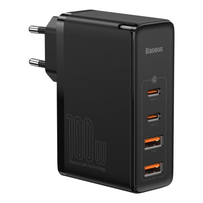Home Charger | 100W | GaN2 | 2U | 2C — Baseus (CCGAN2P-L) Pro Quick Charger — CCGAN2P-L01 Black