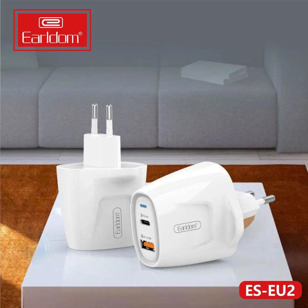 Home Charger | 20W | 1U | PD - Earldom ES-EU2