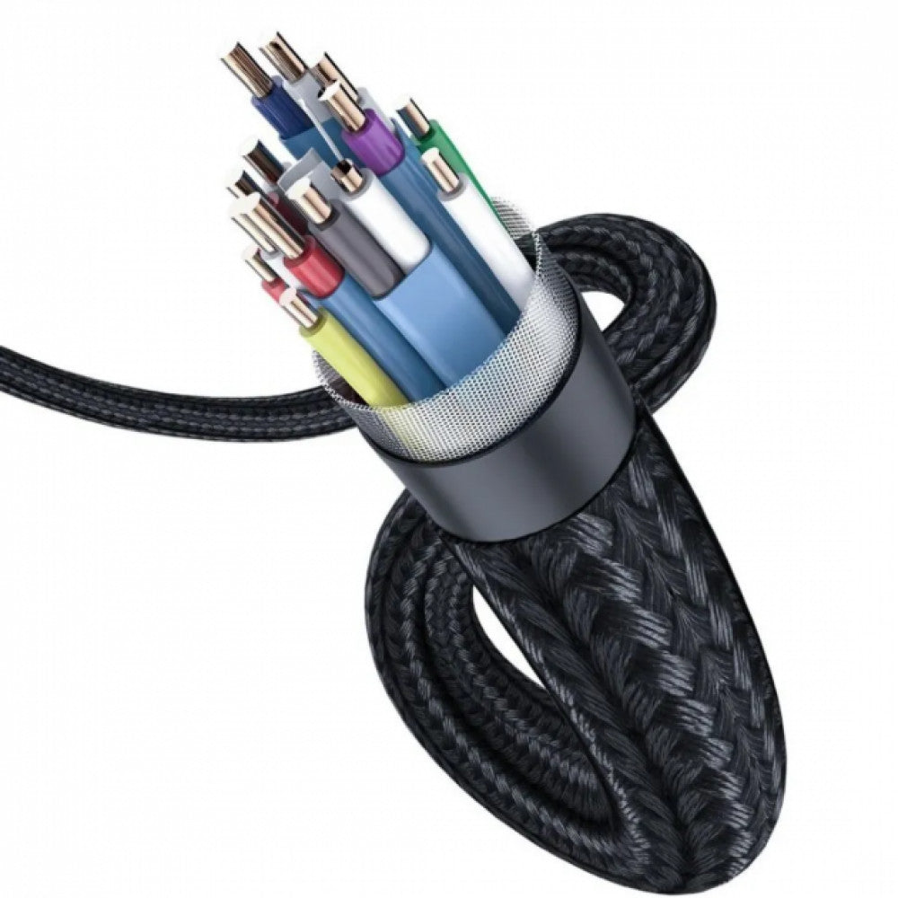 Baseus Enjoyment Series 4KHDMI Male To 4KHDMI Male bidirectional Adapter Cable 2m (CAKSX-C0G)