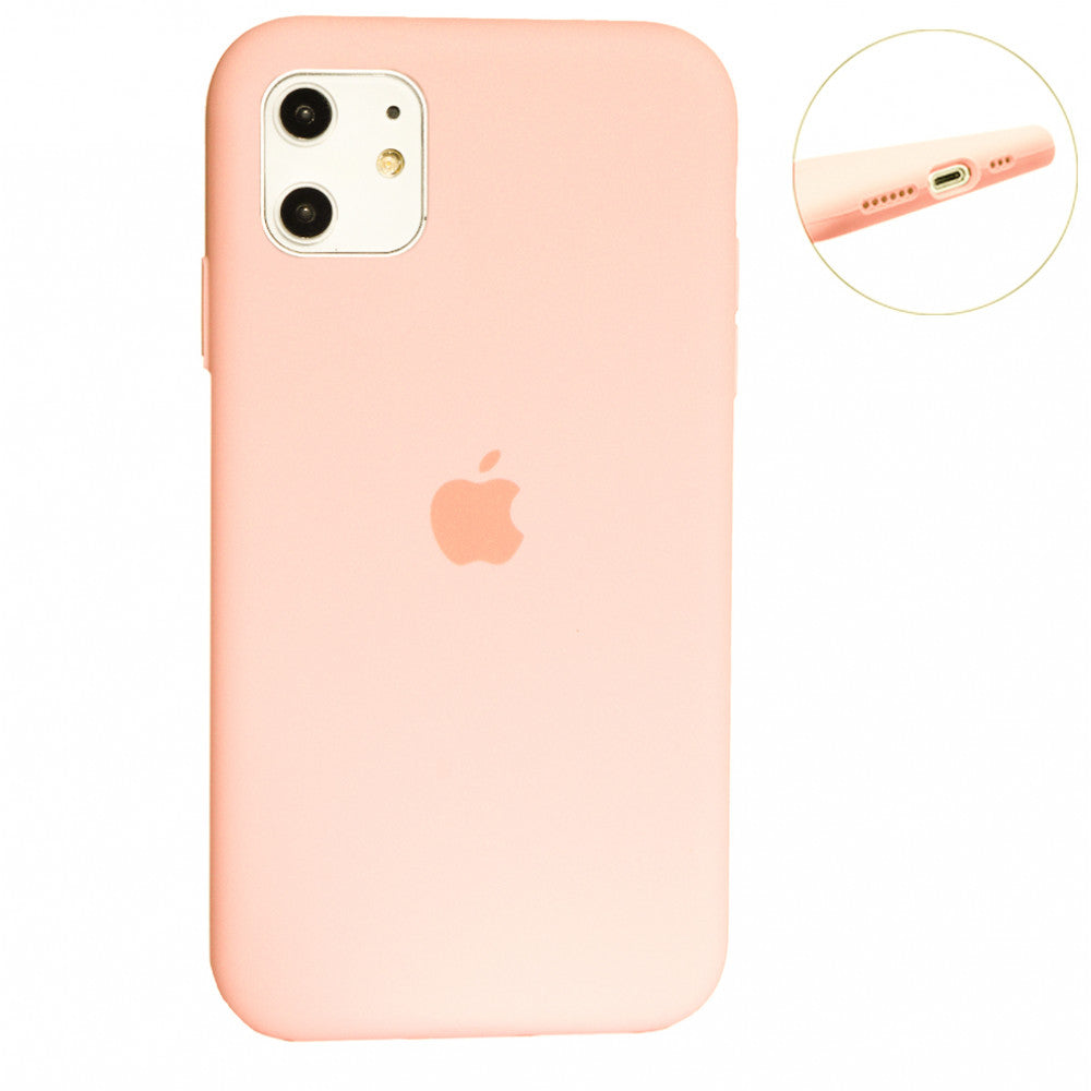 Original Silicone Case Full Size – iPhone 11 – Neon Pink