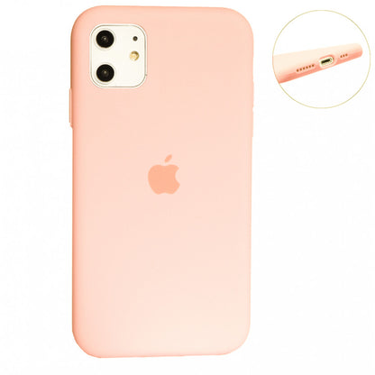Original Silicone Case Full Size – iPhone 11 – Neon Pink