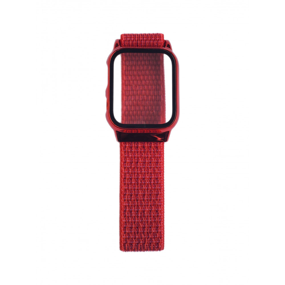 Reminets Nylon with protective case – Apple Watch 40 mm – Orange