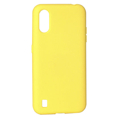 Original Silicone Case — Samsung A01 (A015F)   — Yellow (2)