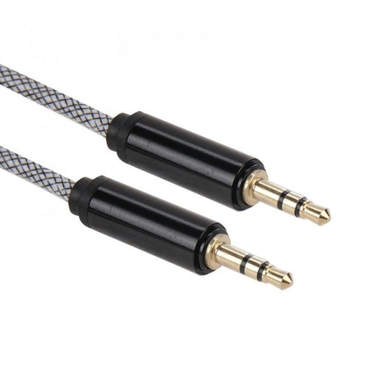 Aux Cable (Male to Male) (1m) – Mesh Metal MultiColor