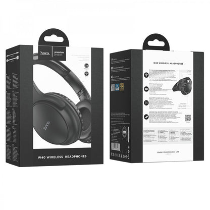Bluetooth Headphones – Hoco W40 – Black