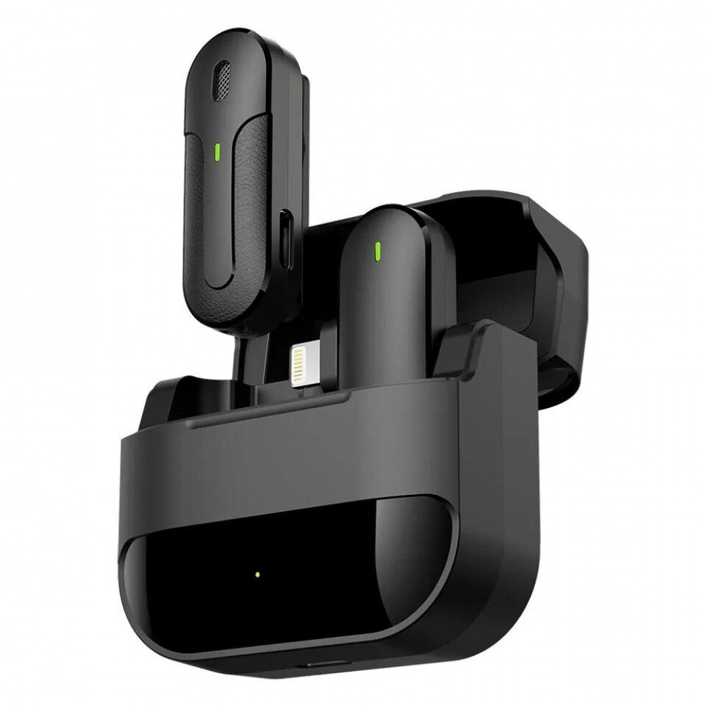 Wireless microphone for Lightning phone - Veron M8-L with charging case