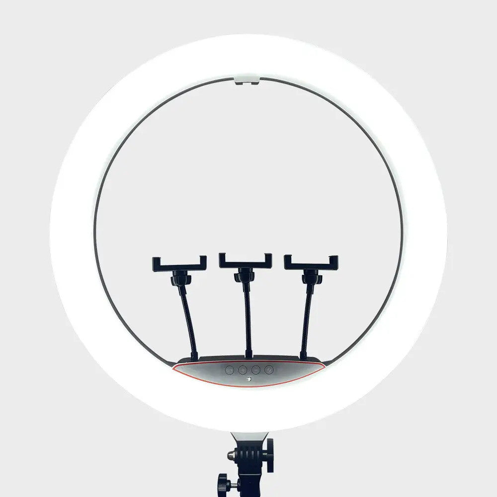 LED Ring Light 56 ​​cm 22" | 480 Lights | Remote | Rotary Switch | 12V Adapter | LJJ-22