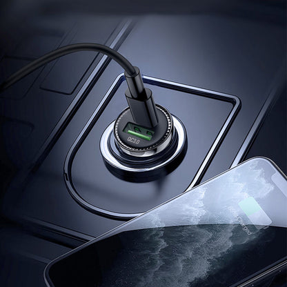 Car Charger | 20W | PD | QC3.0 – Hoco Z44 – Black