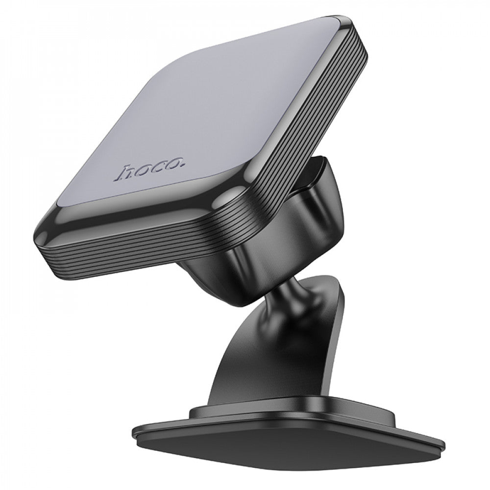 Magnetic car holder with adhesive base Hoco H25 — Black