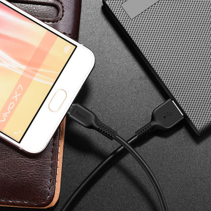 Cable Micro 2A (1m) – Hoco X13 – Black