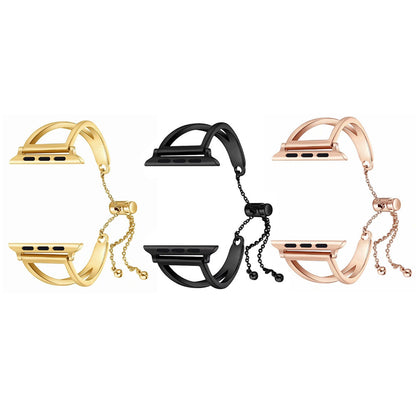 Reminets Steel Series V-Line Strap – Apple Watch 38 mm | 40 mm | 41 mm - Gold