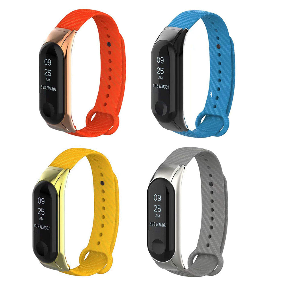 Reminets Carbon Fiber Design – Xiaomi Mi Band 2 – Gray