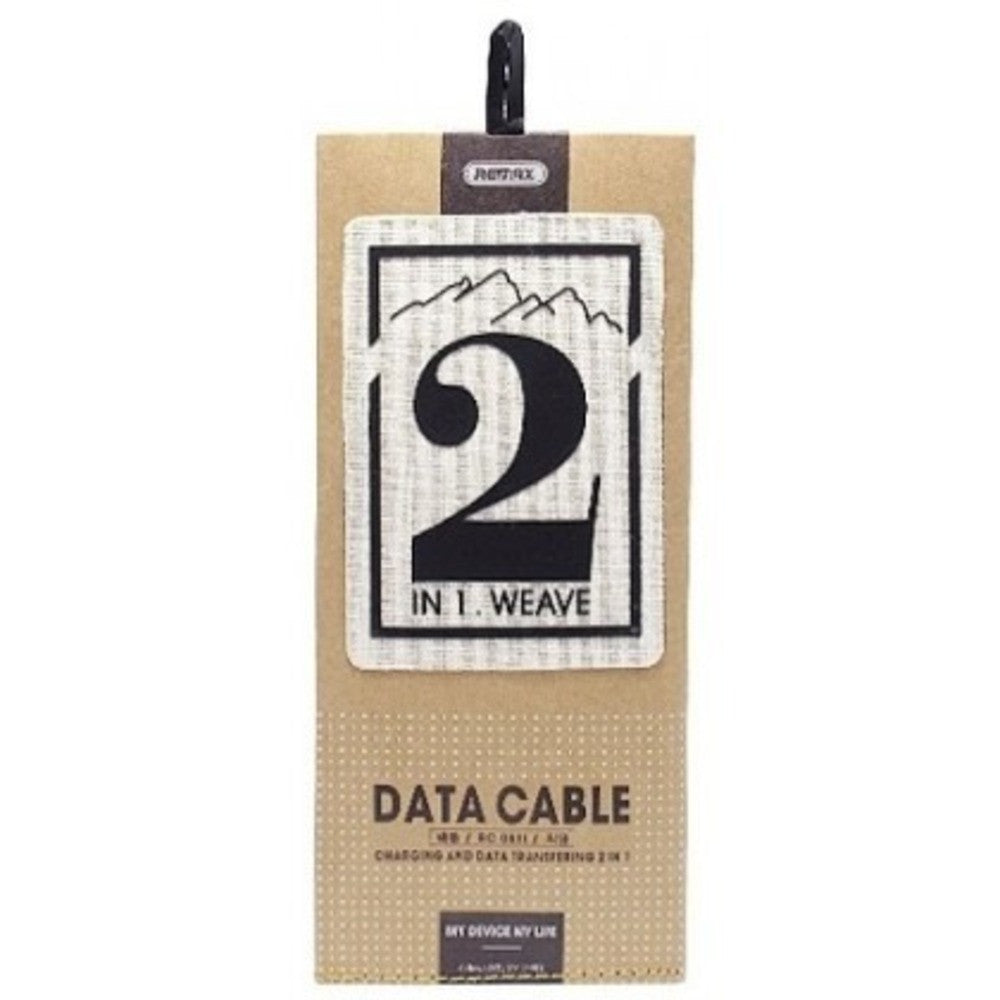 Cable Micro 2.1A (1m) - Remax (RC-081m) Black