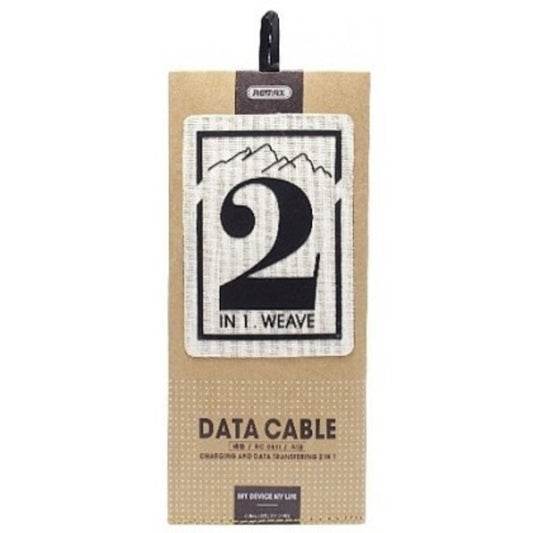 Cable Micro 2.1A (1m) - Remax (RC-081m) Black