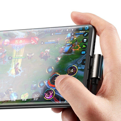 USB C cable 66W (1m) – Baseus (CATCS-B01) Legend Series Elbow Black