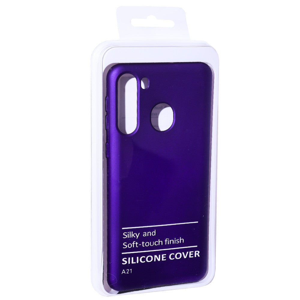 Original Silicone Case - Samsung A21 2019 - Ultraviolet (16)