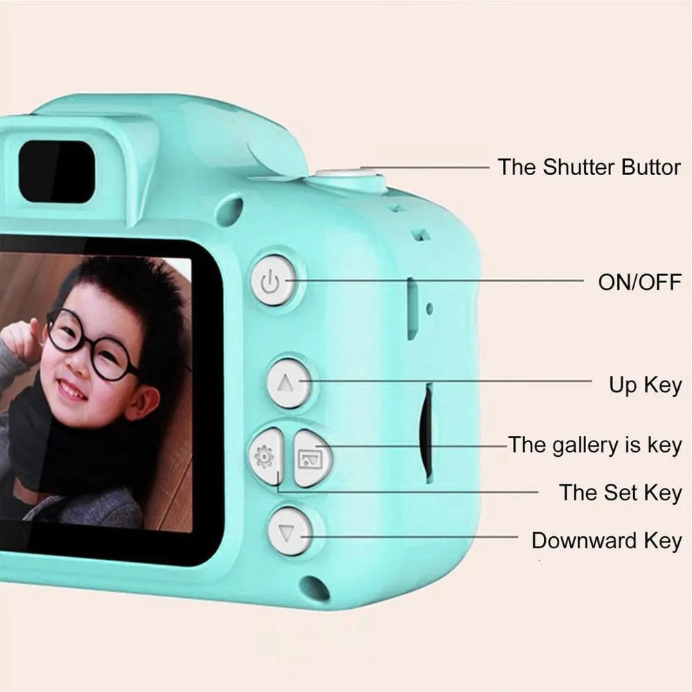 Children's camera Davin DT03 — Blue