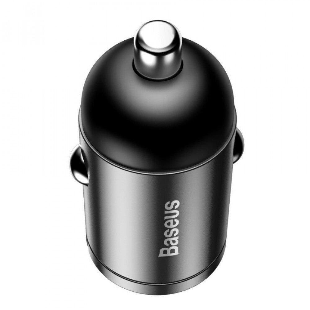 Car Charger | 30W | 1U – Baseus (VCHX-A0G) Tiny Star Mini Quick Charge USB Port Gray – VCHX-A0G Gray